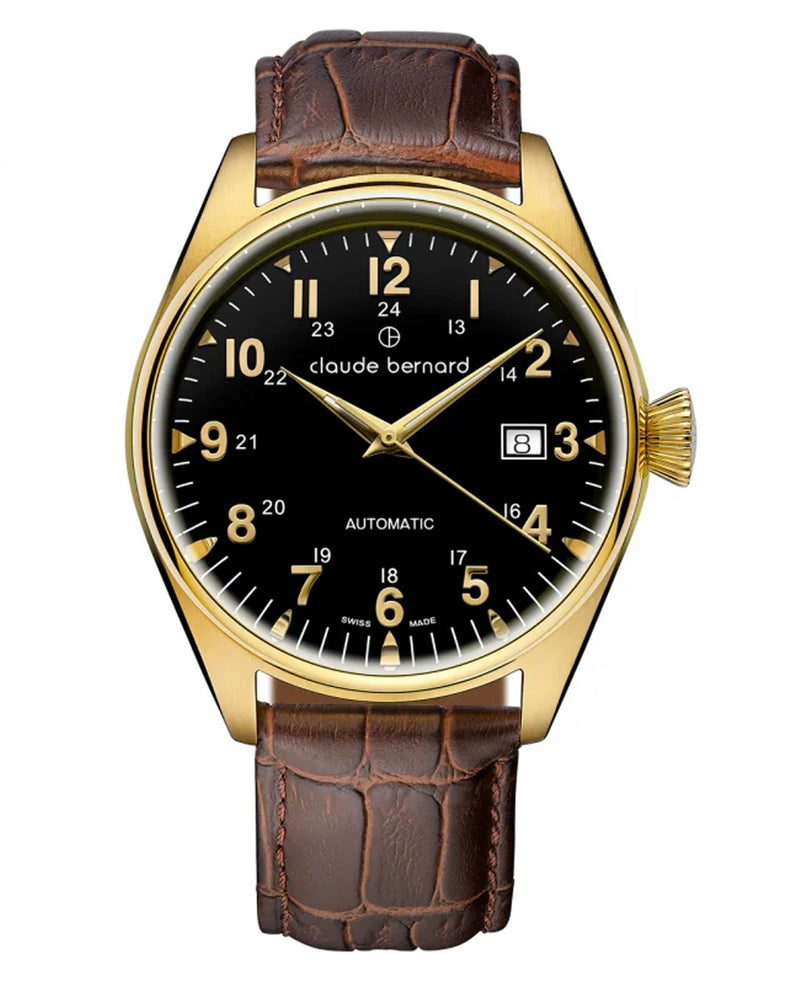 Claude Bernard Proud Heritage Automatic Date -80132 37JC NID