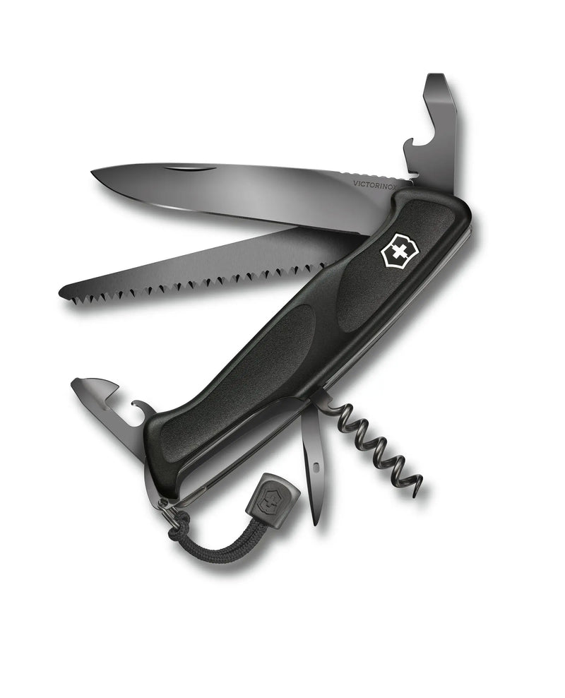 Couteau de poche Ranger Grip 55 Onyx Black 0.9563.C31P