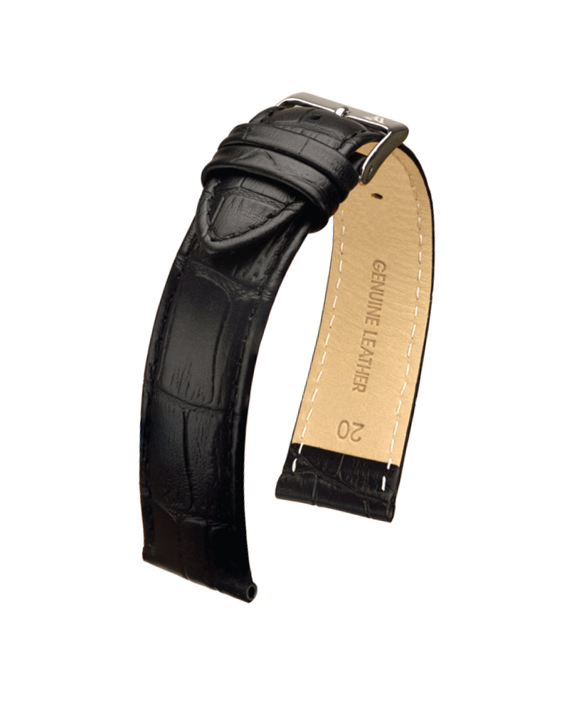 Bracelet montre de cuir de veau, grain alligator Maximus VR1.1.01.2.1.2.